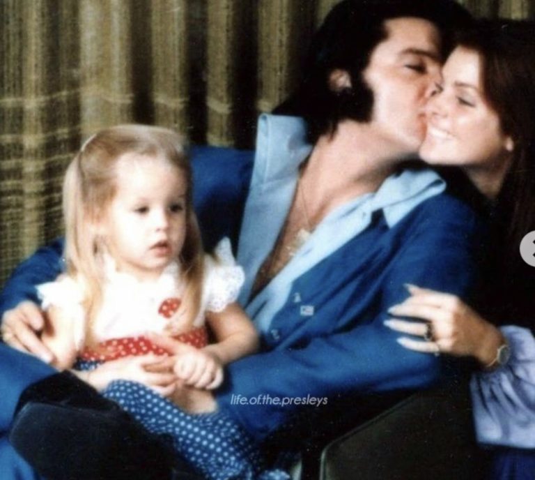 On the 45th anniversary of Elvis Presley's passing, Lisa-Marie Presley ...